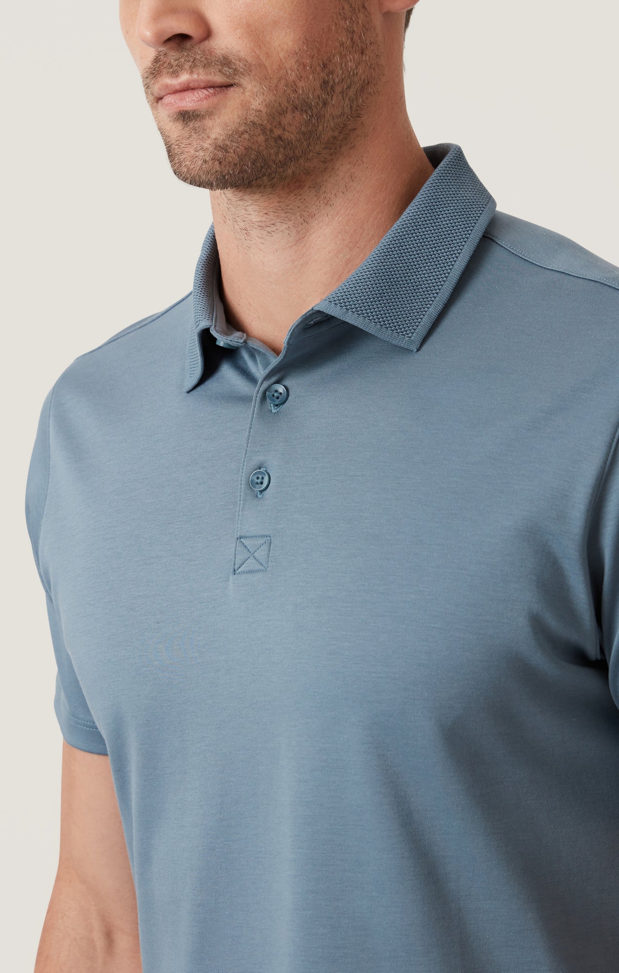 Polo T-Shirt in Ocean View - Image 6