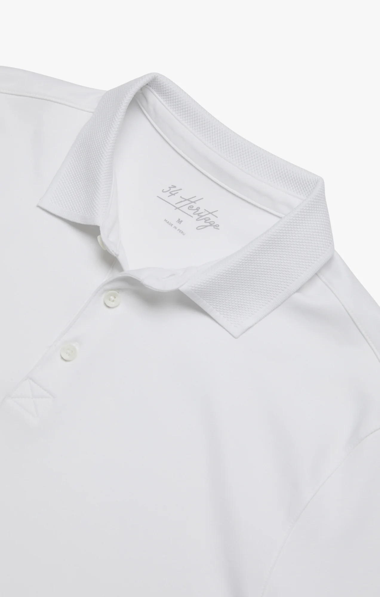 Polo T-Shirt In White - Image 10