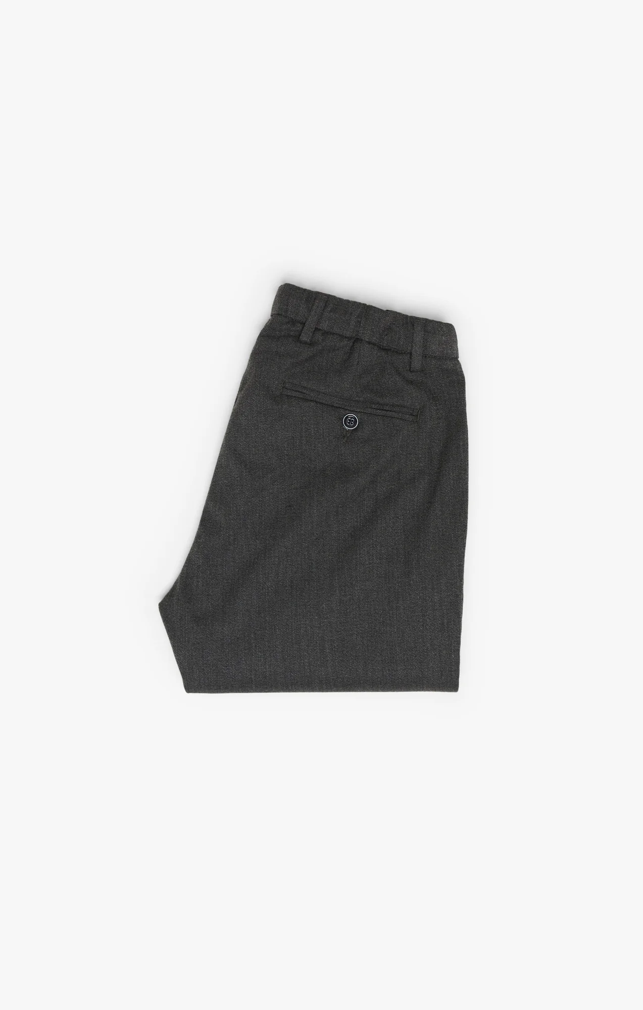 Seville Elastic Waist Pants In Smoke Smart Fancy - Image 9