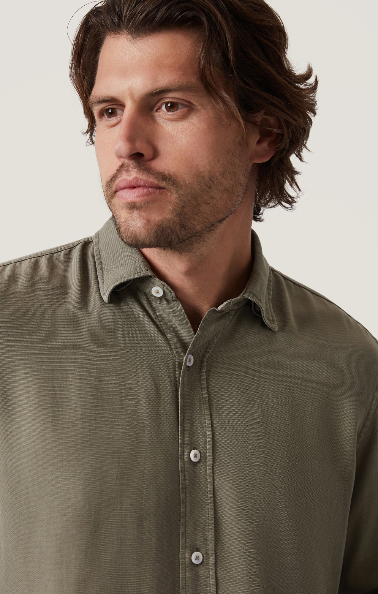 Soft Shirt in Pastel Olive - Image 4