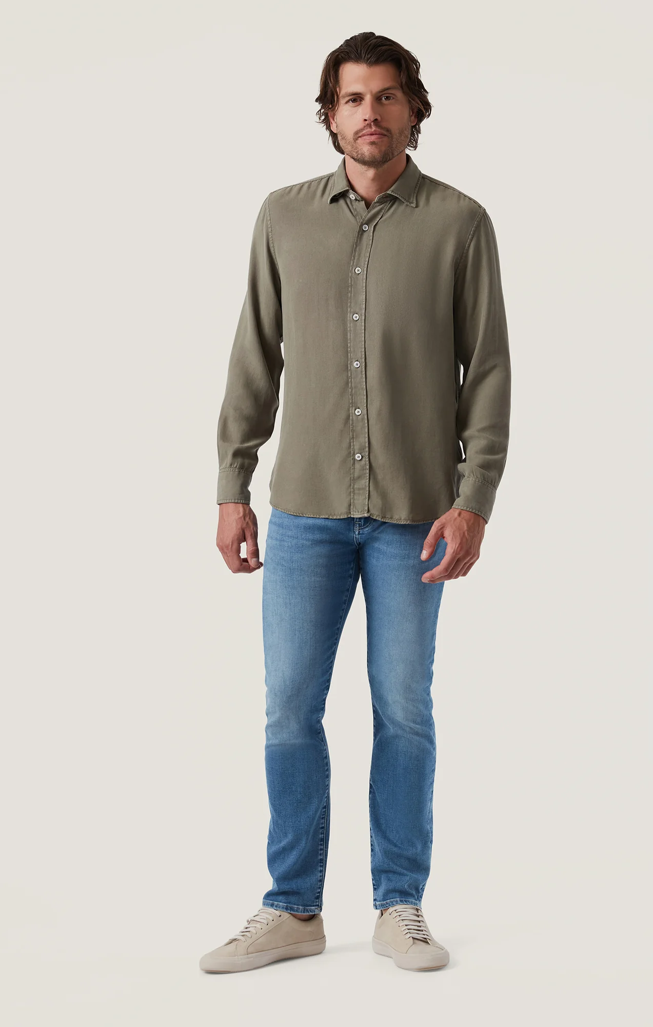 Soft Shirt in Pastel Olive - Image 6