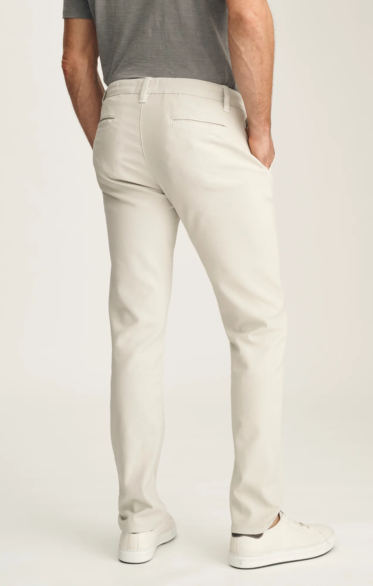Verona Straight Leg Chino Pants In Glacier High Flyer - Image 4