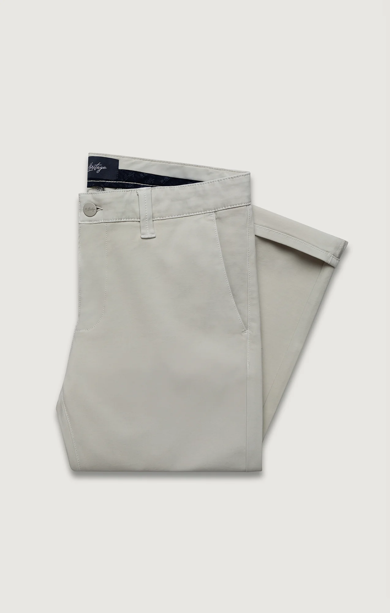 Verona Straight Leg Chino Pants In Glacier High Flyer - Image 9